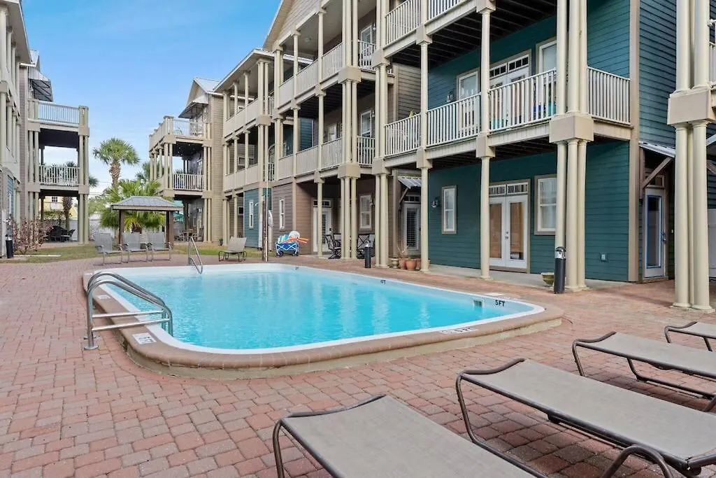 Modern Beach Haues 4 Min Walk To Beach W/ Pool Bbq Panama City Beach Semesterbostad
