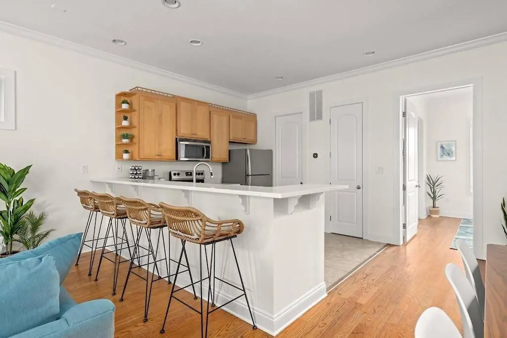 Modern Beach Haues 4 Min Walk To Beach W/ Pool Bbq Panama City Beach Semesterbostad
