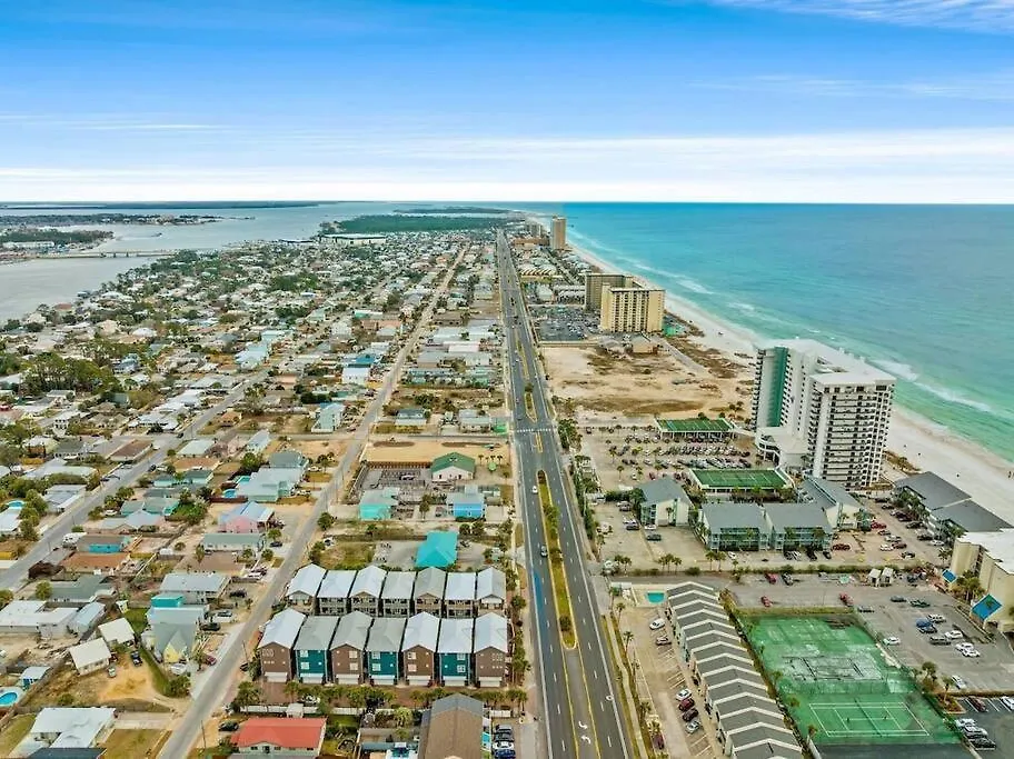 Modern Beach Haues 4 Min Walk To Beach W/ Pool Bbq Panama City Beach