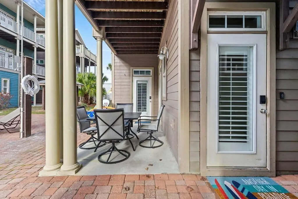 Semesterbostad Modern Beach Haues 4 Min Walk To Beach W/ Pool Bbq Panama City Beach